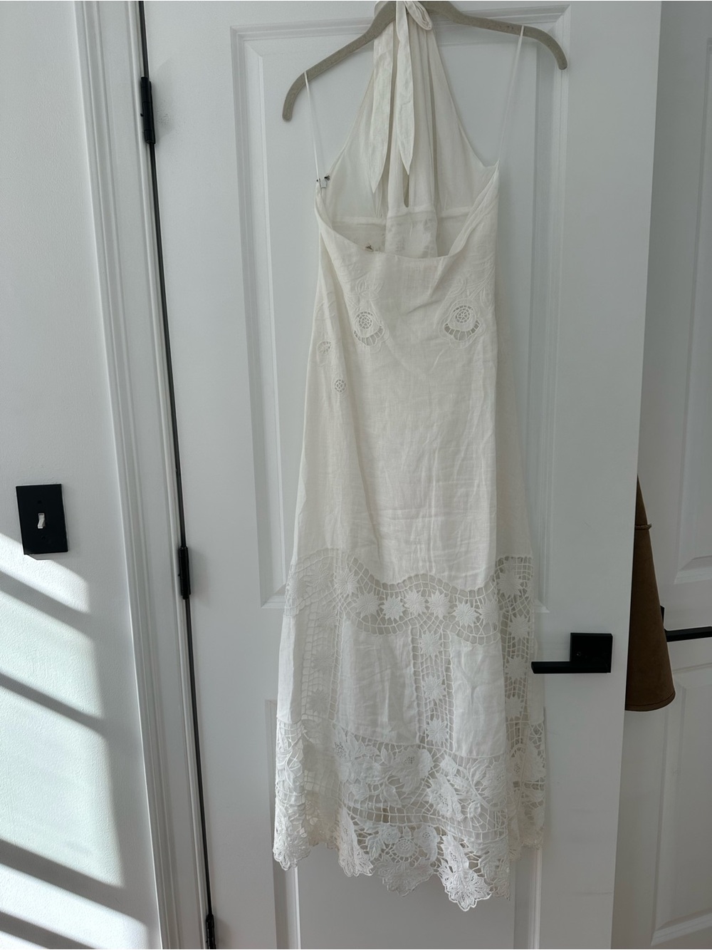 DOEN Mariza Halter Dress in Sea Salt | Size: S - Picture 5 of 11